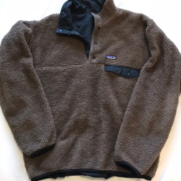 Patagonia reversible fleece jacket Clearance
